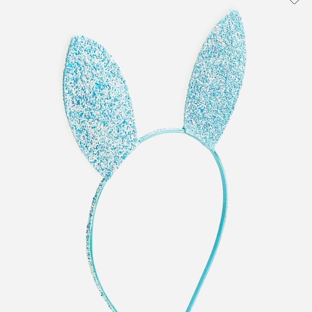 Crewcuts glitter bunny headband for girls
